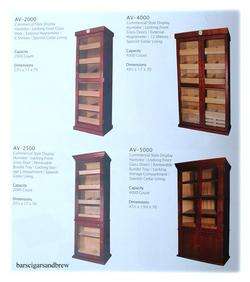 Commercial CIGAR HUMIDOR display cabinet NEW Large Big HUGE home or 