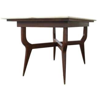 7ft Vintage Italian Marble Conference Dining Table  
