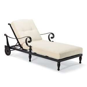   Chaise Lounge Chair with Cushions   Frontgate, Patio Furniture: Patio
