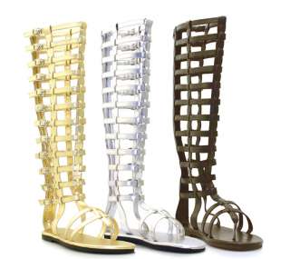   Gladiator Roman Sandals 300 Antony Greek Costume Shoes Boots 8  