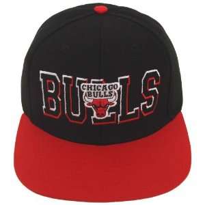  Chicago Bulls Retro Snapback Cap Hat Block Logo 