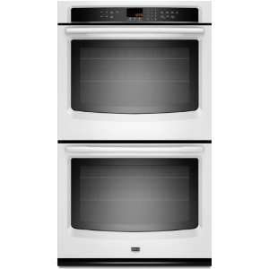    Maytag 27 White Electric Double Wall Oven