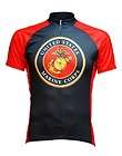 primal wear us marines emblem cycling jersey lg bike expedited