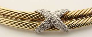 David Yurman 14K Yellow Gold & Diamond 1.50 cts Necklace  