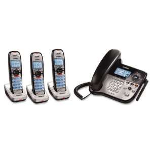  Uniden Corded/Cordless Digital Answering System 3 Handsets 