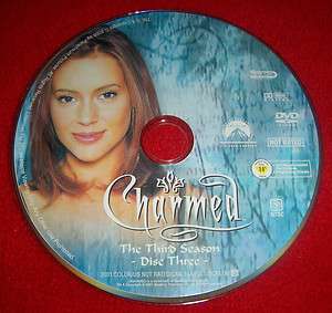 CHARMED SEASON THREE DISC 3 REPLACEMENT DVD  