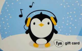 Gift Card Penguin COLLECTIBLE NO VALUE  