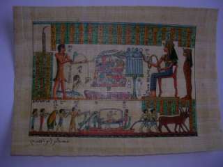 whole sale lot Authentic Egyptian Papyrus art painting 15X20 cm 
