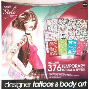  next STYLE FASHION ART Designer Tattoos & Body Art Kit 