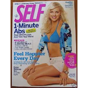  SELF Magazine April 2009 Anna Faris 1 Minute ABS Slim Meal 