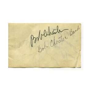 Bob Chester Ziggy Elman Jazz Rare Signed Autograph