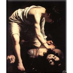   Acts of Mercy 25x30 Streched Canvas Art by Caravaggio