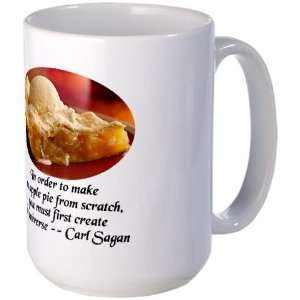 Carl Sagan Geek Large Mug by 