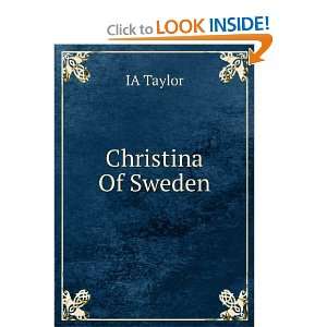  Christina Of Sweden IA Taylor Books