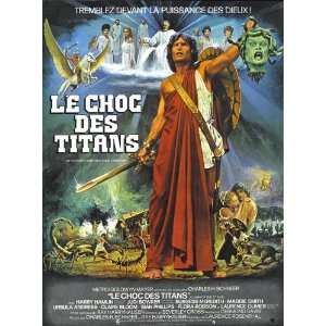   Titans Poster French 27x40 Laurence Olivier Maggie Smith Claire Bloom