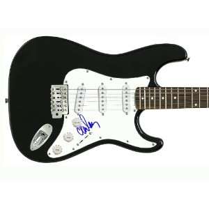 Clive Davis Autographed Signed Guitar PSA/DNA