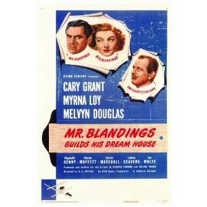 Mr. Blandings Builds His Dream House (1948) 27 x 40 Movie Poster Style 