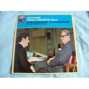   DANIEL BARENBOIM Beethoven Piano Concerto 3 LP Daniel Barenboim