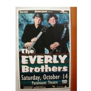  The Everly Brothers Handbill Denver poster Everything 
