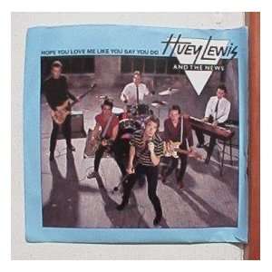Huey Lewis and The News Promo 45 Record