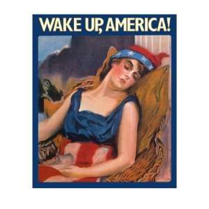   America, c.1917 Giclee Poster Print by James Montgomery Flagg, 12x16