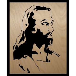 Jesus Christ (Large) By Scroll Saw Pictures   16 X 20 X 1/4