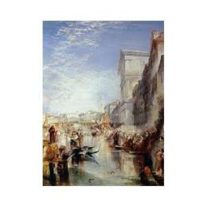 Grand Canal, Venice Shylock by Joseph m.w. Turner. Size 11.68 inches 