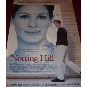 Notting Hill   Julia Roberts Hugh Grant   Signed Autographed   Movie 