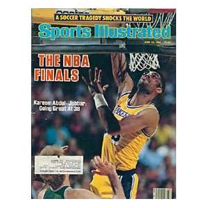 Kareem Abdul Jabbar June 10, 1985 Sports Illustrated Magazine