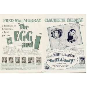  MacDonalds THE EGG AND I with Marjorie Main, Louise Allbritton 