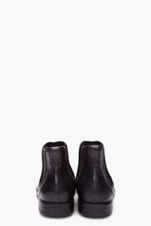 John Varvatos Black Ago Chelsea Boots for men  