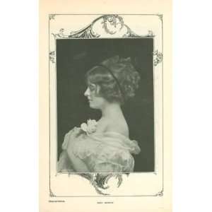  1899 Print Actress Mary Murphy: Everything Else