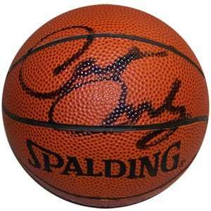  Pat Riley Memorabilia Signed Spalding Mini Basketball 