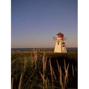 Lighthouse at Cavendish Beach, Prince Edward Island, Canada, North 