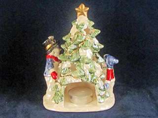 Christmas Tree Tea Light Holder New With Box Xmas  