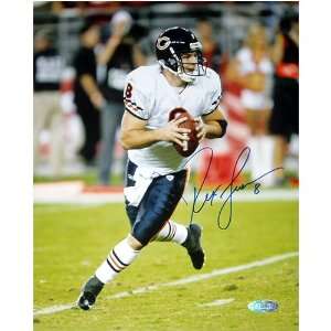  Signed Rex Grossman Picture   Rollout 16x20 Sports 