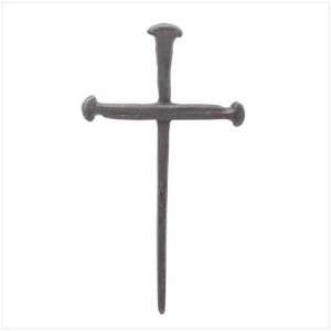 Jesus Crucifixion NAILS/ Spikes Metal Wall CROSS  