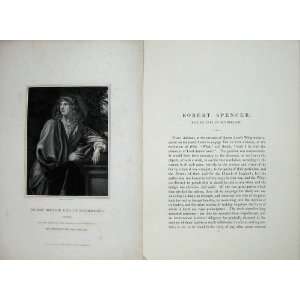  Robert Spencer Earl Sunderland Memoirs Portrait 1836