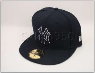 5950 Cap New York Yankees New Era Fitted Hat Navy MLB  
