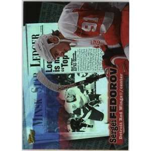 Sergei Fedorov Detroit Red Wings 1998 99 Topps Local Legends #L13 