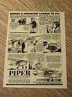1957 Piper Apache Airplanes vintage aircraft ad  