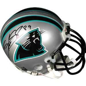 Steve Smith Carolina Panthers Autographed Authentic Mini Helmet