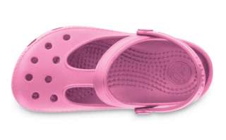 CROCS CANDACE GIRL T STRAP CLOG KIDS SHOES ALL SIZES  