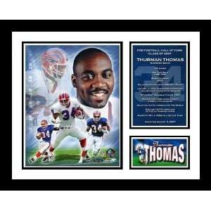 Thurman Thomas Buffalo Bills Hall of Fame 2007 NFL Framed Photograph 