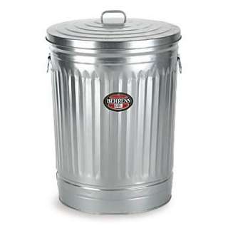 NEW Vintage Style Behrens 31 Gallon Steel Trash Can  