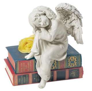 Peaceful Dreams Angel Statue Wings Sculpture  