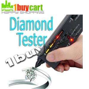   Diamond Gemstone Tester Selector jewel Gem detector Tool LED+Audio 3F