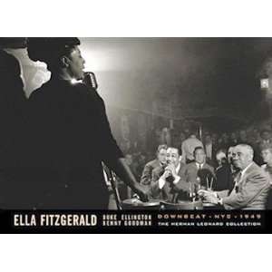  Ella Fitzgerald, Duke Ellington, Benny Goodman Downbeat 