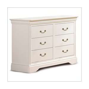   Ch?teau Frontenac 6 Drawer Small Double Dresser: Furniture & Decor
