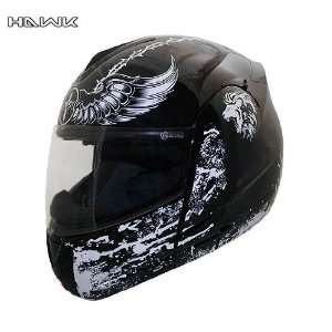   Flip up Cross Dual Visor Full Face Motorcycle Helmet   Size  Small